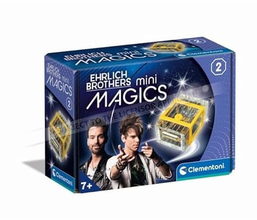 Clementoni Ehrlich Brothers miniMagics Der durchsichtige Tresor - Zaubertrick für Kinder ab 7 Jahren - Mini-Zauberbox als Einstieg in die Magie & Illusion - 59388