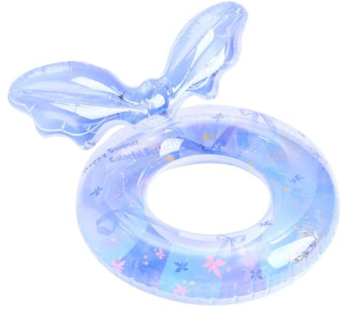 ACTOYS Salvagente Bambino, Salvagente Bambina Sirena, Ciambella Gonfiabile, Anello di Nuoto, 5-10 Anni, 90 cm, Giochi Piscina, per Piscina e Spiaggia (blu Sirena)