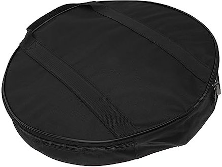 LOLIPPYY Becken Tasche Aus Oxford Für Gong Und Atmungsaktiv Mit Verstellbarem Gurtband Für Instrumentenschutz Schwarz