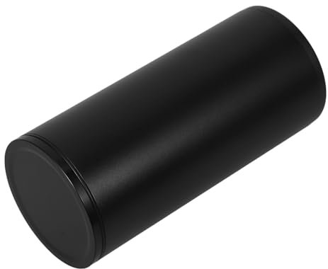 PLAFOPE Papelera Para Coche, Tipo Prensa, Con Tapa, Para El Hogar, La Oficina, Color Negro.