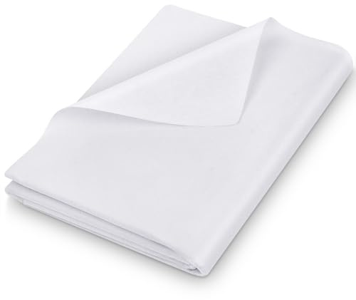 Bügelvlies 100 x 400cm Mittel Bügelvlies zum Verstärken Vlies zum Aufbügeln | 32.5GSM Bügeleinlage, Volumenvlies zum Aufbügeln Fusible Interfacing Vliesstoff für Nähen Bügelfalten Verstärkte Bekleidung