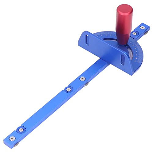HELEVIA Miter, Aluminum Alloy with Push Handle and Removable retaining disc, for Table Saw Band Saw milling Machine disc Sander Belt Sander