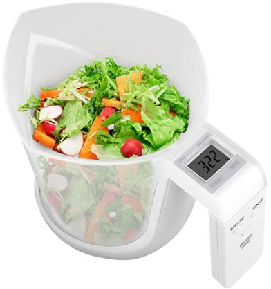 Bilancia da Cucina, Bicchiere MisurinoCaraffa Graduata, Pesata Precisa, Misurino Grammi con Bilancia Elettronica: Progettato Appositamente per la Cucina