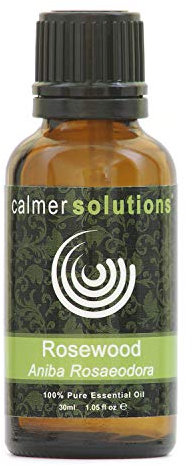 Calmer Solutions Rosenholz, 100% reines ätherisches Aromatherapie-Öl, 30 ml