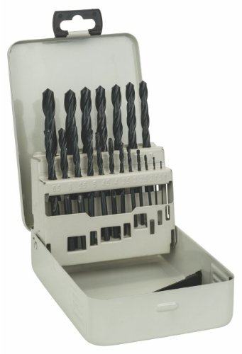 Bosch Pro 19tlg. Metallbohrer-Set HSS-R rollgewalzt Metallkassette