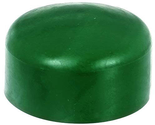 Alberts 855253 Capuchon Ronds métal | PVC Vert | pour Poteau Ø 60 mm | Kit de 10 clôture