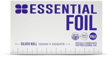 Procare Haircare - Rotolo di Carta argentata di eccellente qualità, 100 mm x 100 m