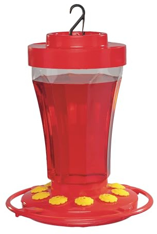 First Nature 3090 32-Ounce Hummingbird Flower Feeder