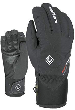 Level Herren Handschuhe Force Gloves, 01 Black, 8,5