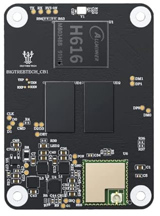 BIGTREETECH CB1 V2.2 Core Control Board, 1GB RAM, 100M Ethernet + 100M WiFi, Support HDMI, Compatible Raspberry Pi 4, Pi4B Adapter, Manta M8P/ M4P Motherboard to Run Klipper Firmware