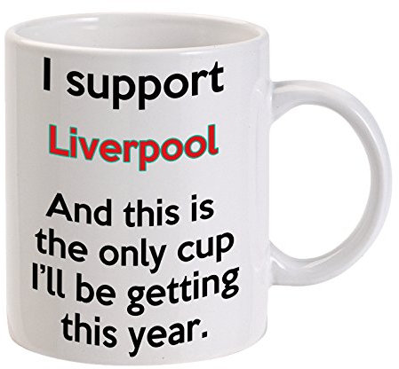 Funny Liverpool Football Mug – This is The Only Cup I’ll Be Getting This Year Joke Gift for Liverpool Fans, Ceramic Coffee Cup, Dishwasher Safe, Perfect for Home or Office