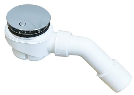 Viega Domoplex 208 615 -Siphon de douche Chromé, Ø 65 mm