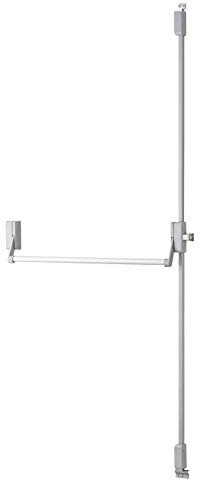 THIRARD - Serrure Anti-Panique D-Cross pour Porte d'Entrée 1150 mm Max - 2/3 Points Haut et Bas - Réversible - Gris - Norme Européenne CE NF EN1125 - Accessoires Inclus - Installation Facile
