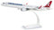 herpa 612210 – Airbus A321neo, Turkish Airlines, Wings, Modell Flugzeug mit Standfuß, Flieger, Modellbau, Miniaturmodelle, Sammlerstück, Kunststoff, Snap Fit - Maßstab 1:200