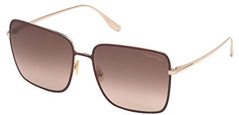 Tom Ford HEATHER FT 0739 Gold/Brown Shaded 60/17/140 Unisex Sonnenbrillen