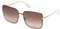 Tom Ford HEATHER FT 0739 Gold/Brown Shaded 60/17/140 Unisex Sonnenbrillen
