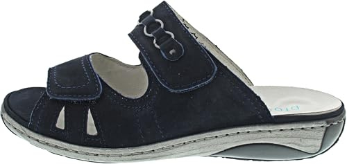 Waldläufer Garda Pantolette Blau