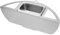Onlyfire FPA5168 Fumoir Smoker à Bouilloire pour Weber 47 cm Barbecue Charbon Bouilloire Grills, avec Réservoir, Acier Inoxydable
