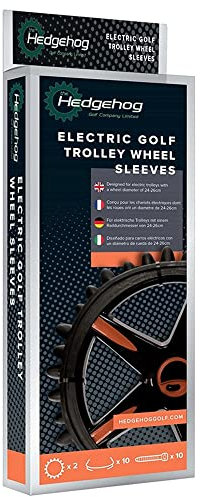 Hedghog Electric Golf Trolley Wheel Sleeves 27-29cm