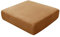 Sofa Sitzkissenbezug, Samt Stretch Bezug für Sofa Sitzkissen, Elastische Couchüberzüge, Sofasitzbezug Schonbezug Ersatz für einzelne Kissen (1-Sitzer,Dunkler Kaffee)