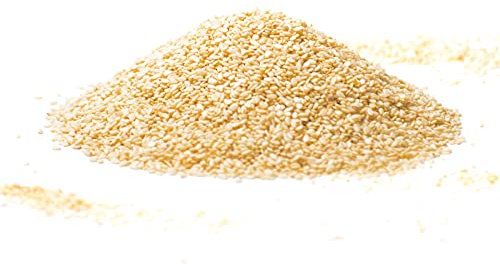 Sesamsaat hell geschält | 100g | Sesamsaat weiß | Sesam Samen | Saat hell | Sesamkörner | Sesam-Körner | helle geschälte Sesam-Saat | reine Gewürze | Gerüche-Küche |