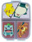 Stor Pokemon Sandwich Lunch Box Snack Box 3 Multi Fächer Kinder Schule