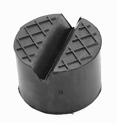 Gummiauflage für Wagenheber Hebebühnen Gummi-Klotz-Block-Unterlage-Puffer (75x50mm)