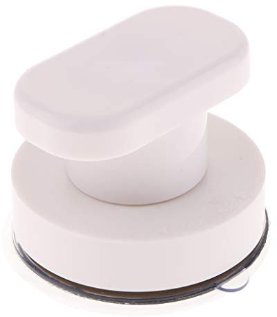 Fuerte Ventosa Gabinete Manija Cristal Puerta Tirador Ventana Decoración Blanco S