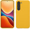 kwmobile Housse Compatible avec Samsung Galaxy S23 Coque - Housse de téléphone Protection Souple en TPU Silicone - Miel