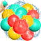 TERRAMUS Wiederverwendbare Wasserballons, 12PCS Silikon Wasserballons Spielzeug, weich abdichtende Wasserbälle Spielzeug für Kinder Erwachsene Sommer Outdoor Wasser Spiel Hof Schwimmbad Strand Party