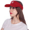 HEYANN Rot Tennis Cap Damen, Visor Cap Damen Sonnenhut Schirmmütze Sport Sonnenblende Hüte für Damen Weich Baseball Cap UV Schutz Tennis Visiere für Frauen Männer Outdoor (Rot)
