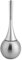 Toilet Brushes Set with Stainless Steel Base Creative Bathroom Toilet Brush Holder with Stainless Steel Base (Silver) + toilet brush and holder toilet bowl cleaner plunger black toilet brush with hold