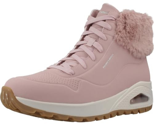 Skechers Uno Rugged Fall Air, Stivali Donna, Rosa, 38 EU
