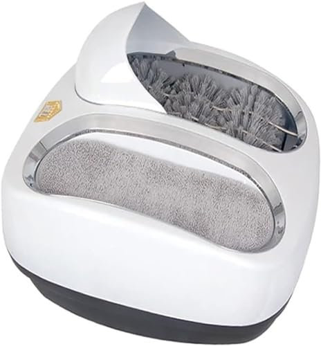 Machine de brossage d'eau for semelles de bottes/chaussures intelligentes, machine de nettoyage de semelles de chaussures entièrement automatique, équipement de nettoyage de chaussures blanches for mé
