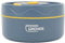 Caja de almuerzo, 304 contenedores de sopa de doble capa de acero inoxidable caja de almuerzo portátil de aislamiento térmico circular caja de almuerzo de boca ancha 420ml (Microwaveable-Sea Blue)