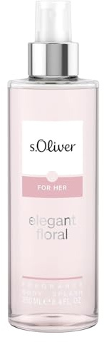 s.Oliver® FOR HER | Body Splash - strahlend - elegant - feminin - für unvergessliche Momente | 250ml Body Splash
