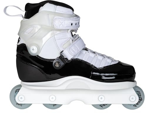 Gawds Inline Skate FM 5 White/Black, Franky Morales Pro Skate für Aggressive, Street und Park