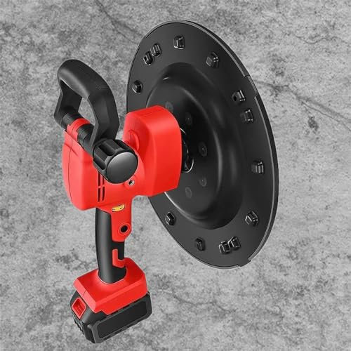 Ponceuse murale pour cloisons sèches Machine électrique de lissage de mur Ponceuse à béton électrique, ponceuse à cloison sèche, truelle à mortier de ciment pour béton, outils électriques po