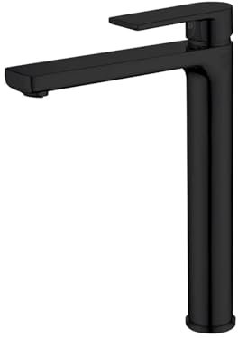 Robinet mitigeur de lavabo à poignée, robinet largement répandu, corps Long en laiton