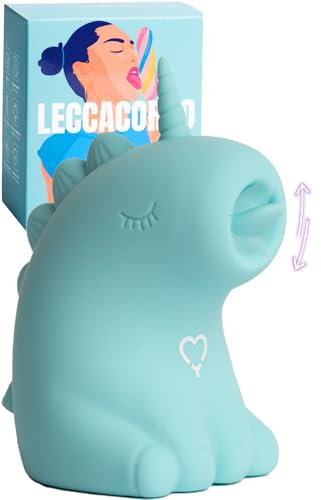 MySecretCase Vibrador Unicornio con Lengua - Consolador Licking Mujer Pequeño, Vibradores para Mujeres, Consoladores Pareja, Vibradorador Parejas Vagina, Estimulador Femenino, Estimuladores (Azul)