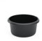 Washing Up Bowl for Sink | Black Small Round Plastic Sink Bowls (4 Liter Capacity) | Wash Up Basin Bowl for Kitchen Sinks