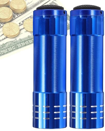Hide Money | Set of 2 Portable Secret Stash Flashlight Shape | Small Fake Flashlight for Jewelry Cash and Valuables, Discreet Safe Container for Money Hiding and Secure