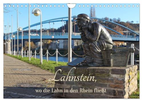 Lahnstein, wo die Lahn in den Rhein fließt (Wandkalender 2026 DIN A4 quer), CALVENDO Monatskalender: Impressionen von Rhein und Lahn bei Lahnstein (CALVENDO Orte)