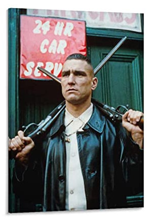 RIDAEX Poster und Drucke 50 * 70cm Senza Cornice Lock Stock And Two Smoking Barrels Movie Poster Living Room Bedroom Painting Arts