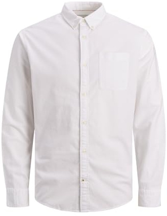 Jack & Jones Herren Jjeoxford Shirt Ls Noos Langarmhemd (1er Pack)