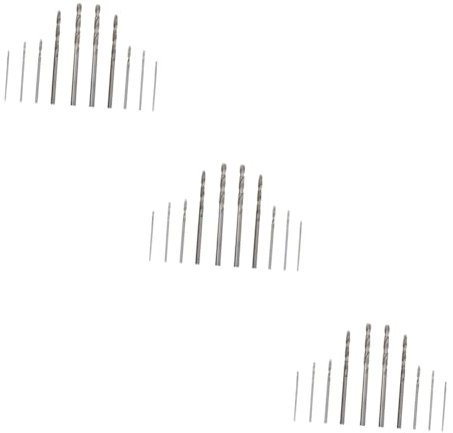 Ciieeo 3 Series Brocas De Precisión Madera Plástico De Brocas Pequeñas Diy Construcción Y Uso 50 Piezas*3