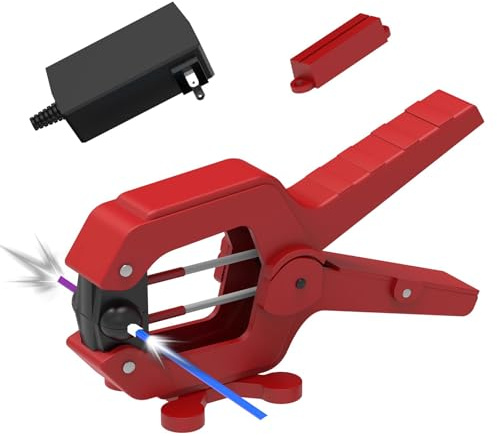 3D Filament Splicer Tool, 1.75mm Connector for Repairing 3D Filament, Filament Fuser & Joiner for PLA, ABS, PETG, TPU, PC, PP, Up to 240°C