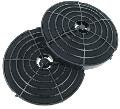 vhbw 2x Aktivkohlefilter kompatibel mit Ikea 70389337 | 70368801, 70389144, 703.891.44, 703.893.37, 705.270.08 Dunstabzugshaube - 17,8 cm