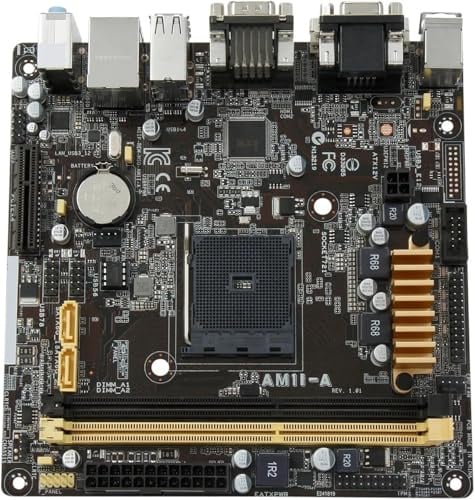 Placas Base Fit For ASUS AM1I-A + CPU Athlon X4 5350 Zócalo AM1 Mini-ITX DDR3 32GB USB 3.0 PCI-E X16 PCIe 2