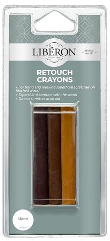 Liberon librca retoucher vos Crayon – Couleurs assorties